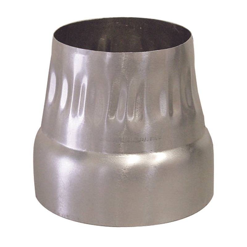 Deflect-O 4 in. D Silver Aluminum Increaser/Reducer