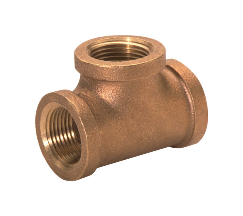 TEE BRASS 2" FIP LF