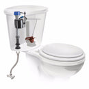 Fluidmaster Performax Fill Valve And Flapper Kit White Plastic