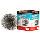 Rutland Chimney Sweep 6 in. Round Oil Tempered Chimney Brush