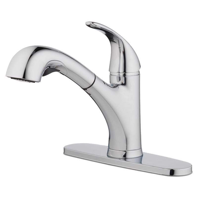 KTCH FAUCET 1H BN PLOUT
