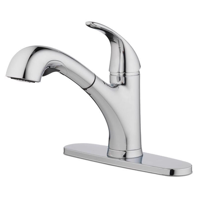 KTCH FAUCET 1H BN PLOUT