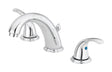 LAV FAUCET 2H CH W/PU OB