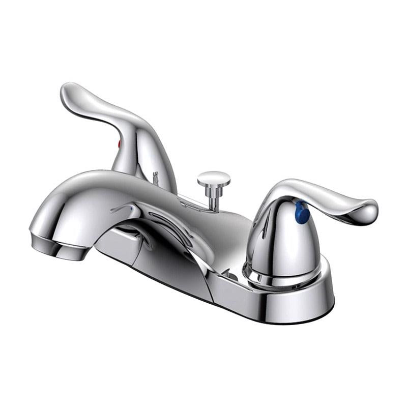 LAV FAUCET 2H CH W/PU OB