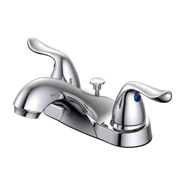 LAV FAUCET 2H CH W/PU OB