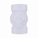 Charlotte Pipe 2 in. Hub X 2 in. D Hub PVC Cleanout Tee 1 pk