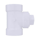 Charlotte Pipe 2 in. Hub X 2 in. D Hub PVC Cleanout Tee 1 pk