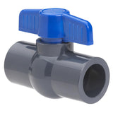 Homewerks 1-1/4 in. PVC Slip Ball Valve Full Port