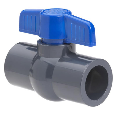Homewerks 1-1/4 in. PVC Slip Ball Valve Full Port