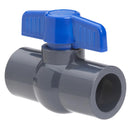 Homewerks 1-1/4 in. PVC Slip Ball Valve Full Port