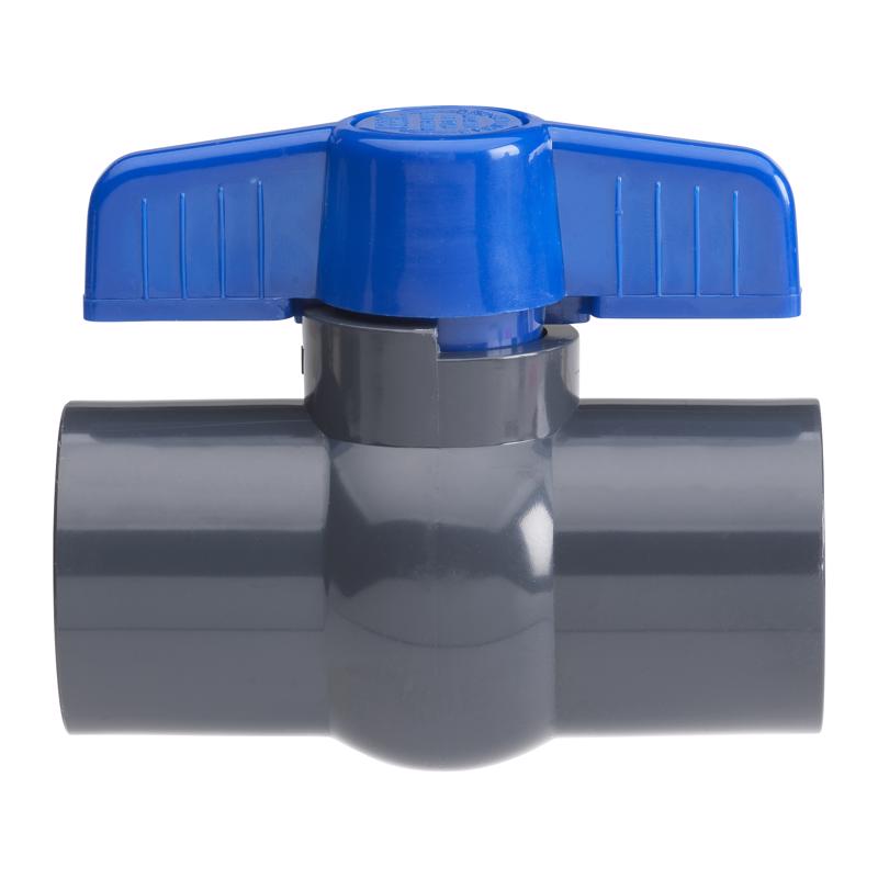 Homewerks 1-1/4 in. PVC Slip Ball Valve Full Port