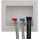 SharkBite 1/2 in. Push Fit X 3/4 in. D GHT Brass Washing Machine Outlet Box