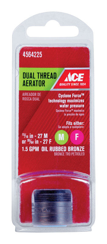 DUAL AERATOR 1.5GPM ORB