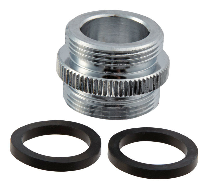 Ace Male Thread 3/4 in.-27M x 3/4 in.-27 Chrome Aerator Adapter