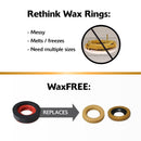 Korky Wax Free Toilet Seal Rubber and Foam For Universal