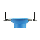 Danco HydroSeat Toilet Flange Repair Ring Black/Blue Plastic/Stainless Steel