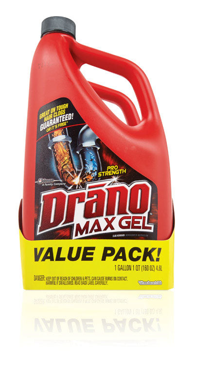 Drano Professional Strength Gel Drain Clog Remover 160 oz