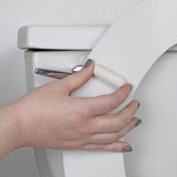 Ace Toilet Seat Bumpers White Plastic