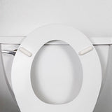 Ace Toilet Seat Bumpers White Plastic