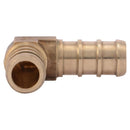 SharkBite 3/8 in. PEX X 3/8 in. D PEX Brass 90 Degree Elbow