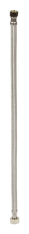 Ace 3/8 in. Compression X 1/2 in. D FIP 20 in. Braided Stainless Steel Faucet Supply Line