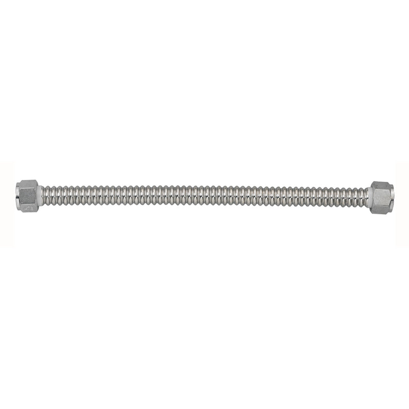 Ace 3/4 in. FIP X 3/4 in. D FIP 18 in. Corrugated Stainless Steel Water Heater Supply Line