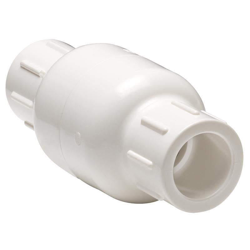 Homewerks 1 in. D X 1 in. D Solvent PVC Spring Loaded Check Valve