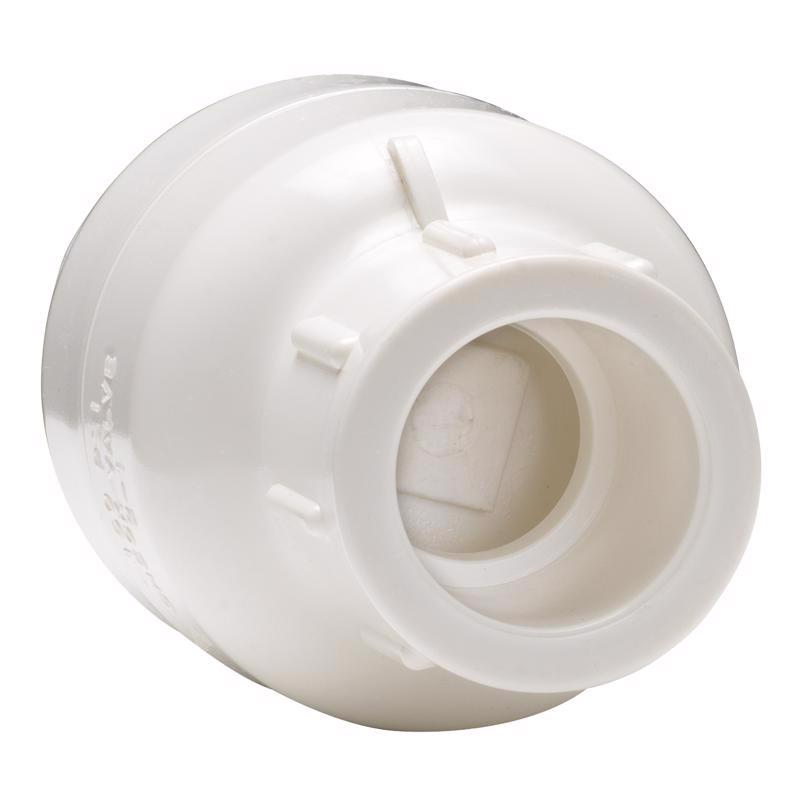 Homewerks 1 in. D X 1 in. D Solvent PVC Spring Loaded Check Valve