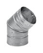 PIPE ELBOW 45 4"METALLIC