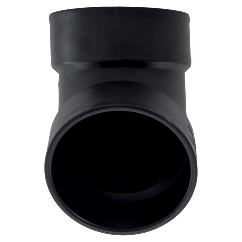 Charlotte Pipe 4 in. Hub X 4 in. D Hub ABS 60 Degree Elbow