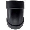 Charlotte Pipe 4 in. Hub X 4 in. D Hub ABS 60 Degree Elbow