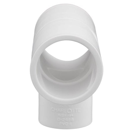 Charlotte Pipe Schedule 40 1 in. Slip X 3/4 in. D Slip PVC Reducing Tee 1 pk