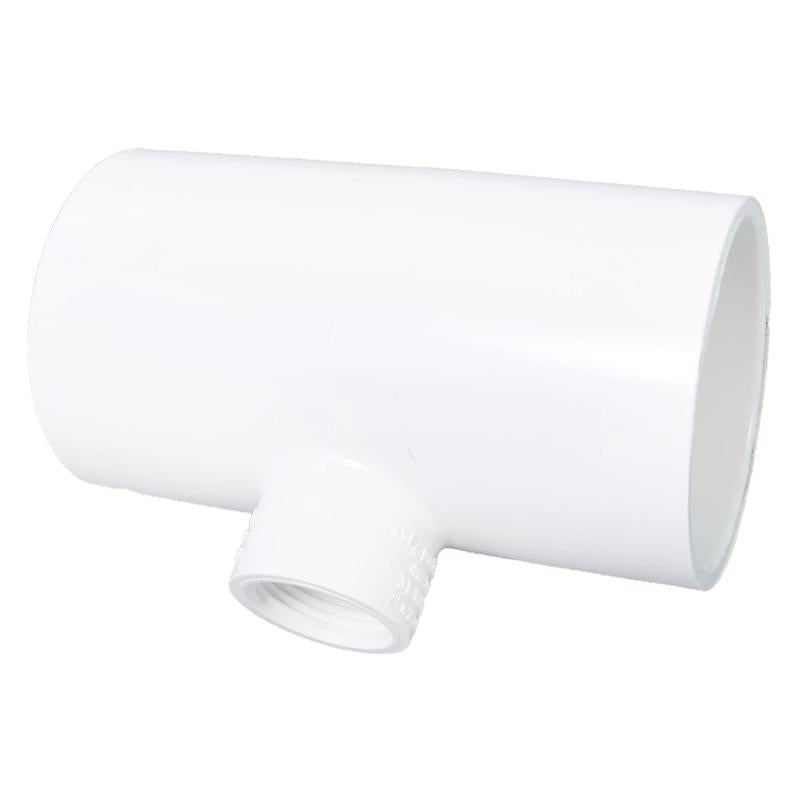 TEE PVC40 2"SXS 3/4"FPT