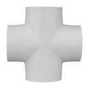 Charlotte Pipe Schedule 40 1-1/2 in. Slip X 1-1/2 in. D Slip PVC Cross 1 pk