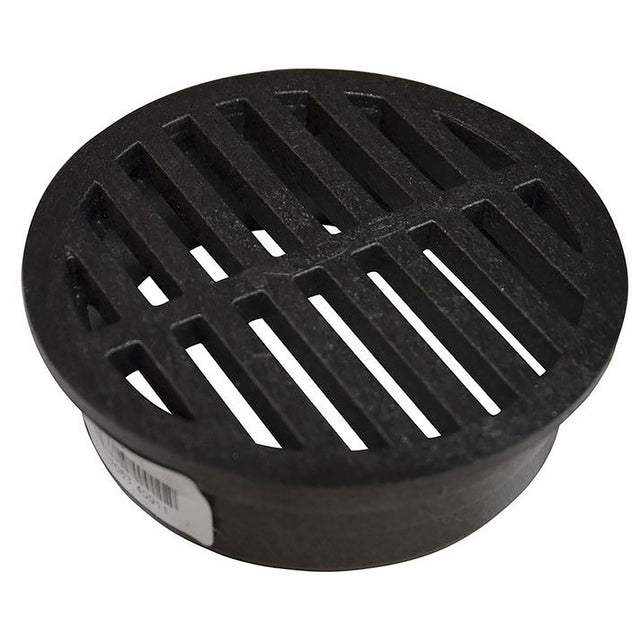 GRATE ROUND 4" BLACK