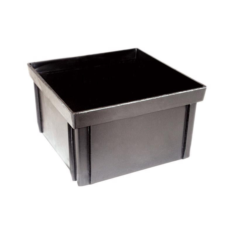 RISER BASIN SQ 12" BLK