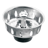 Plumb Pak 3-1/2 in. D Chrome Stainless Steel Replacement Strainer Basket Silver