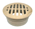 HVY DTY GRATE RND 3"SAND