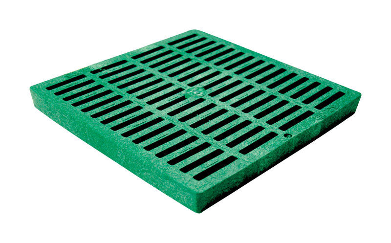 HVY DTY GRATE SQ 12" GRN