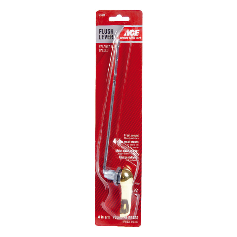 LEVER FLUSH P BRASS