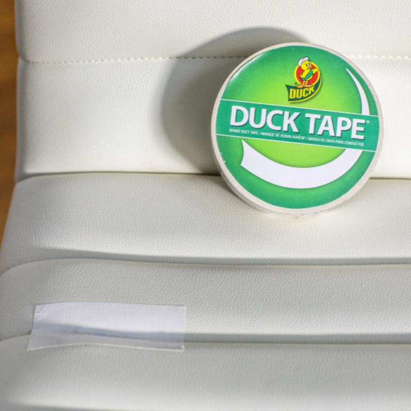 Duck 1.88 in. W X 20 yd L White Solid Duct Tape