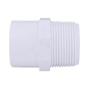 Charlotte Pipe Schedule 40 2 in. MPT X 1-1/2 in. D Slip PVC Pipe Adapter 1 pk