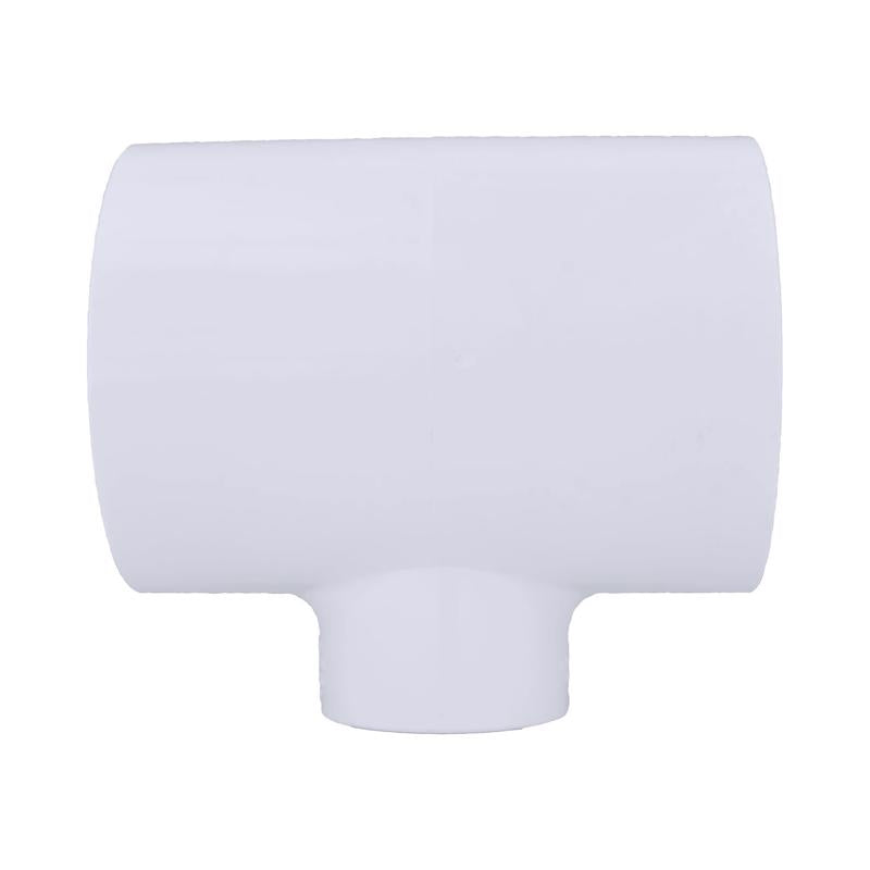 Charlotte Pipe Schedule 40 4 in. Slip X 4 in. D Slip PVC Reducing Tee 1 pk