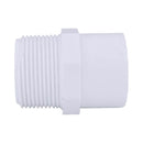 Charlotte Pipe Schedule 40 1-1/4 in. MPT X 1-1/2 in. D Slip PVC Pipe Adapter 1 pk