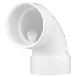 PVC 90D EBLW 3"HUB