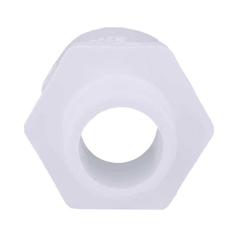 Charlotte Pipe Schedule 40 3/4 in. MPT X 1 in. D Slip PVC Pipe Adapter 1 pk