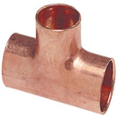COPPER TEE 1X1X1/2" SWT