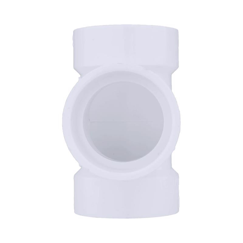 Charlotte Pipe Schedule 40 3 in. Hub X 3 in. D Hub PVC Vent Tee 1 pk