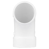 Charlotte Pipe Schedule 40 3 in. Spigot X 3 in. D Hub PVC 90 Degree Elbow 1 pk