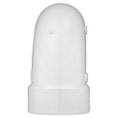 Charlotte Pipe Schedule 40 1-1/2 in. Spigot X 1-1/2 in. D Hub PVC 90 Degree Elbow 1 pk